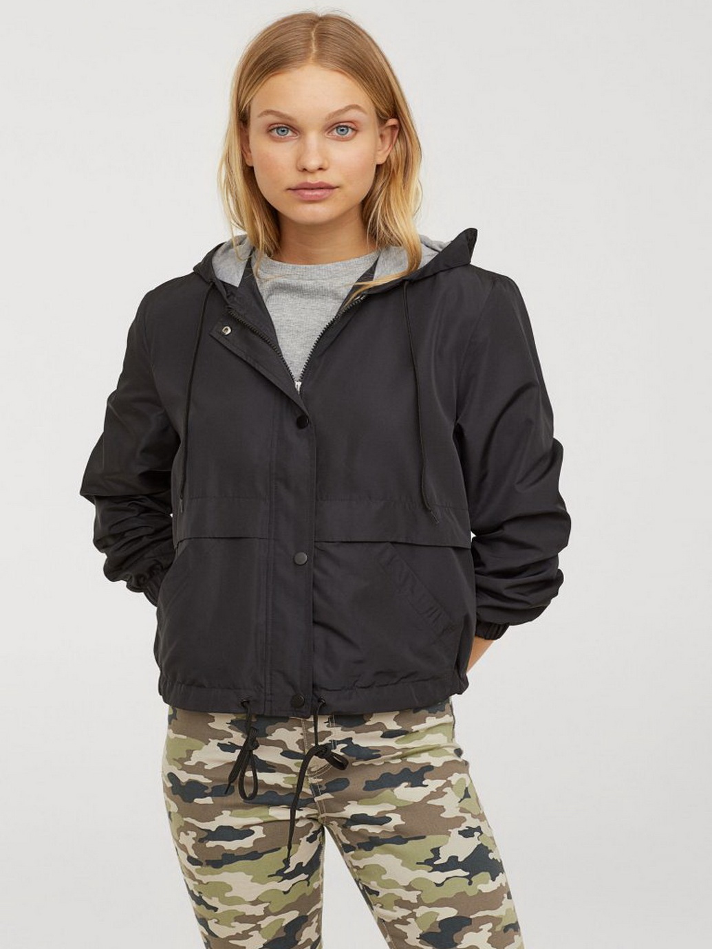 

Ветровка H&M 0683864-9 XS Черная