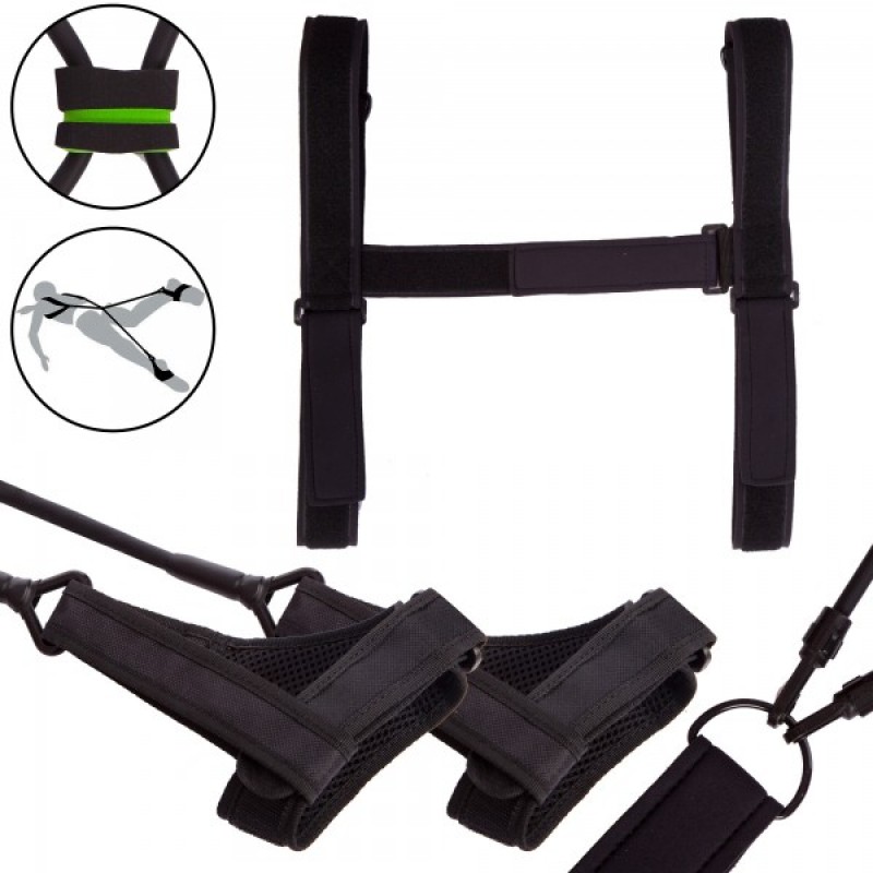 

Толчковый тренажер для плавания Aqua Kick Trainer, код: PL-3008