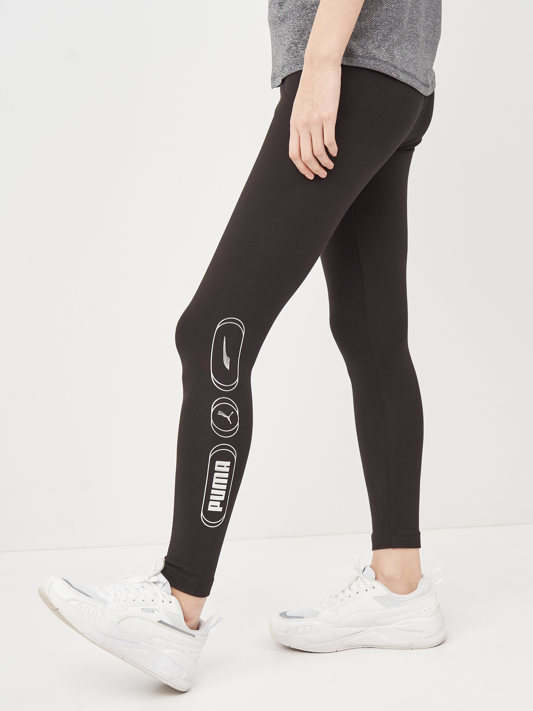 

Спортивные леггинсы Puma Rebel High 7 8 Leggings 58583651 L Black-Untamed