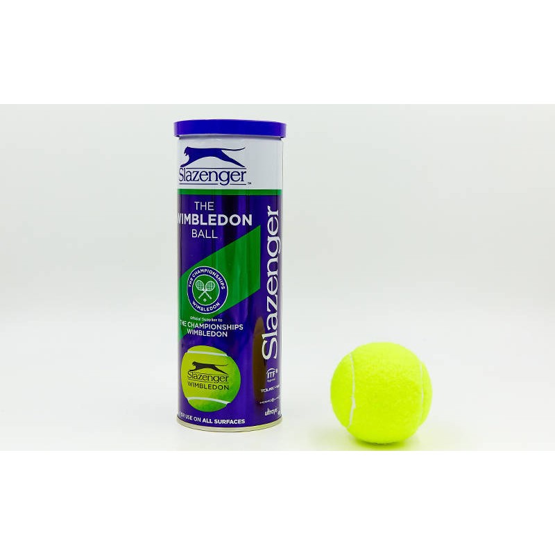 

Мяч для большого тенниса Slazenger Wimbledon 3 шт, код: 340884