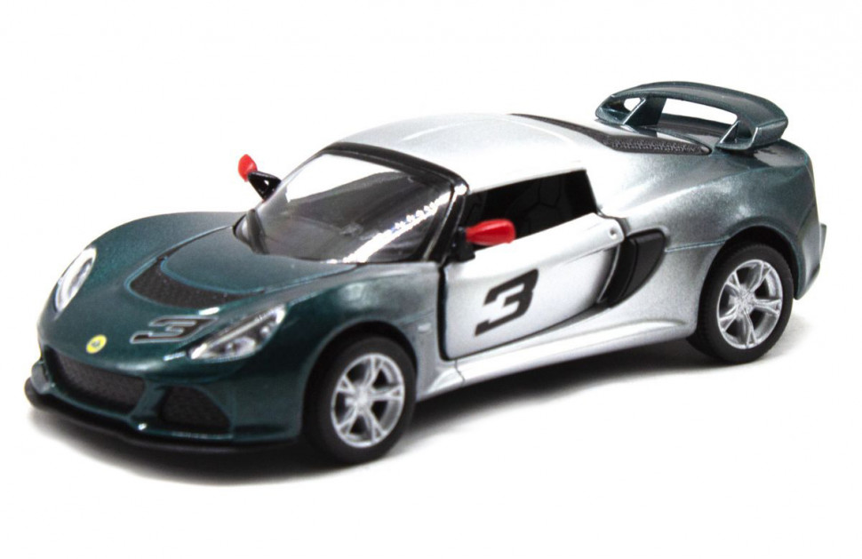 

Железная модель легковая Lotus Exige S 5'' KT5361WG (Green)