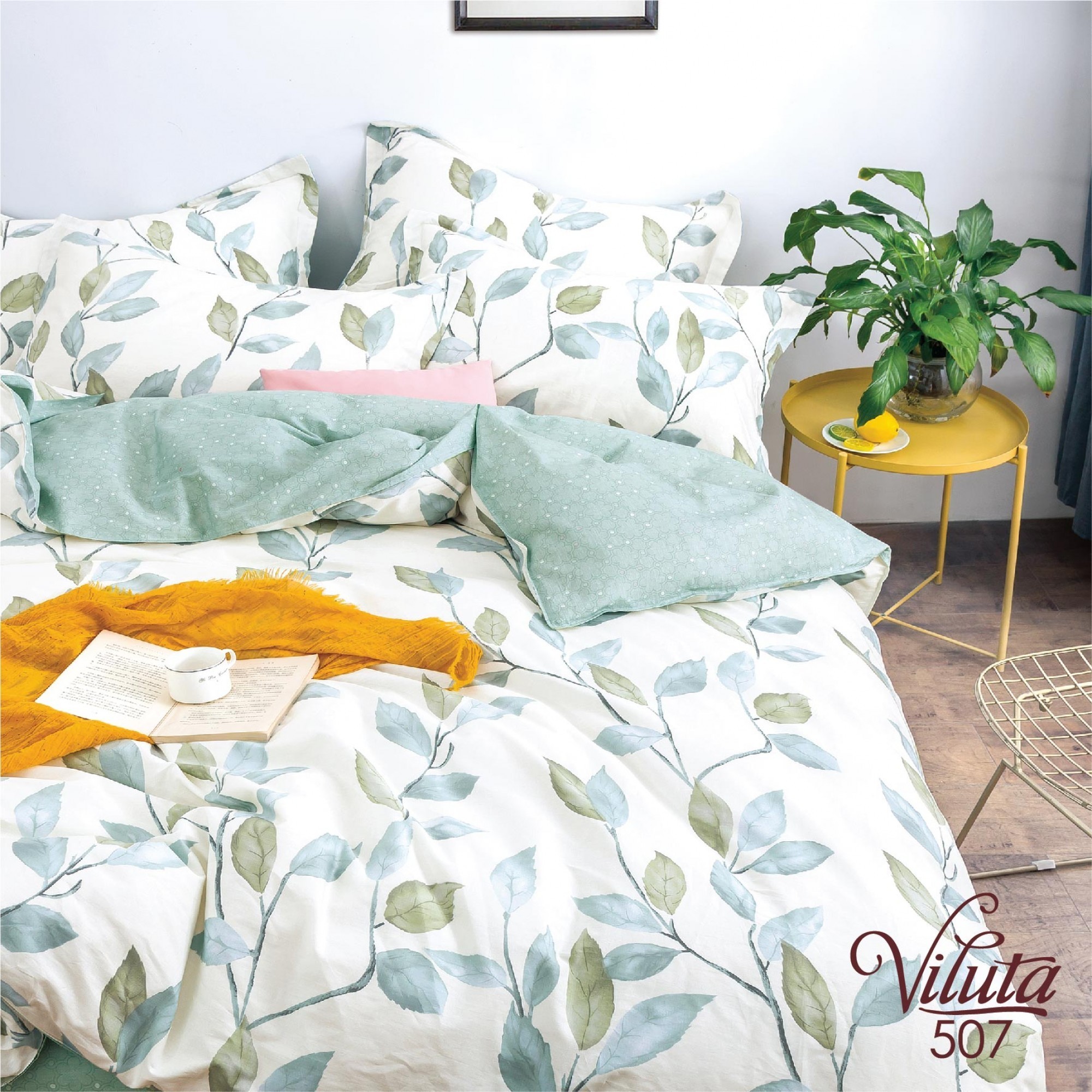 

Комплект постельного белья Viluta Сатин Twill 507 полуторный