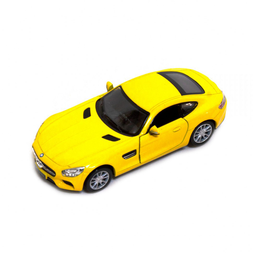 

Железная модель легковая Mercedes-AMG GT 5'' KT5388W (Yellow)