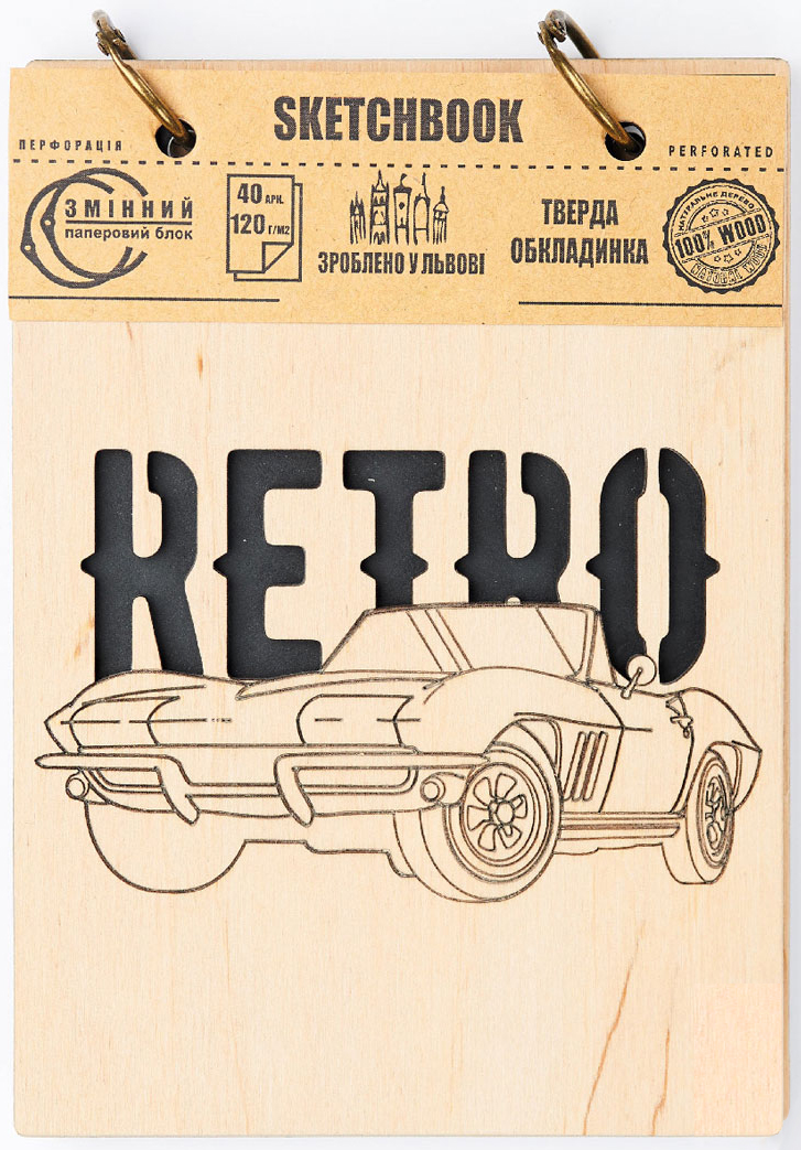 

Скетчбук Древыч RetroA6 (166122)