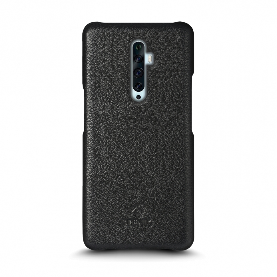 

Кожаная накладка Stenk Cover для OPPO Reno2 Z Чёрная