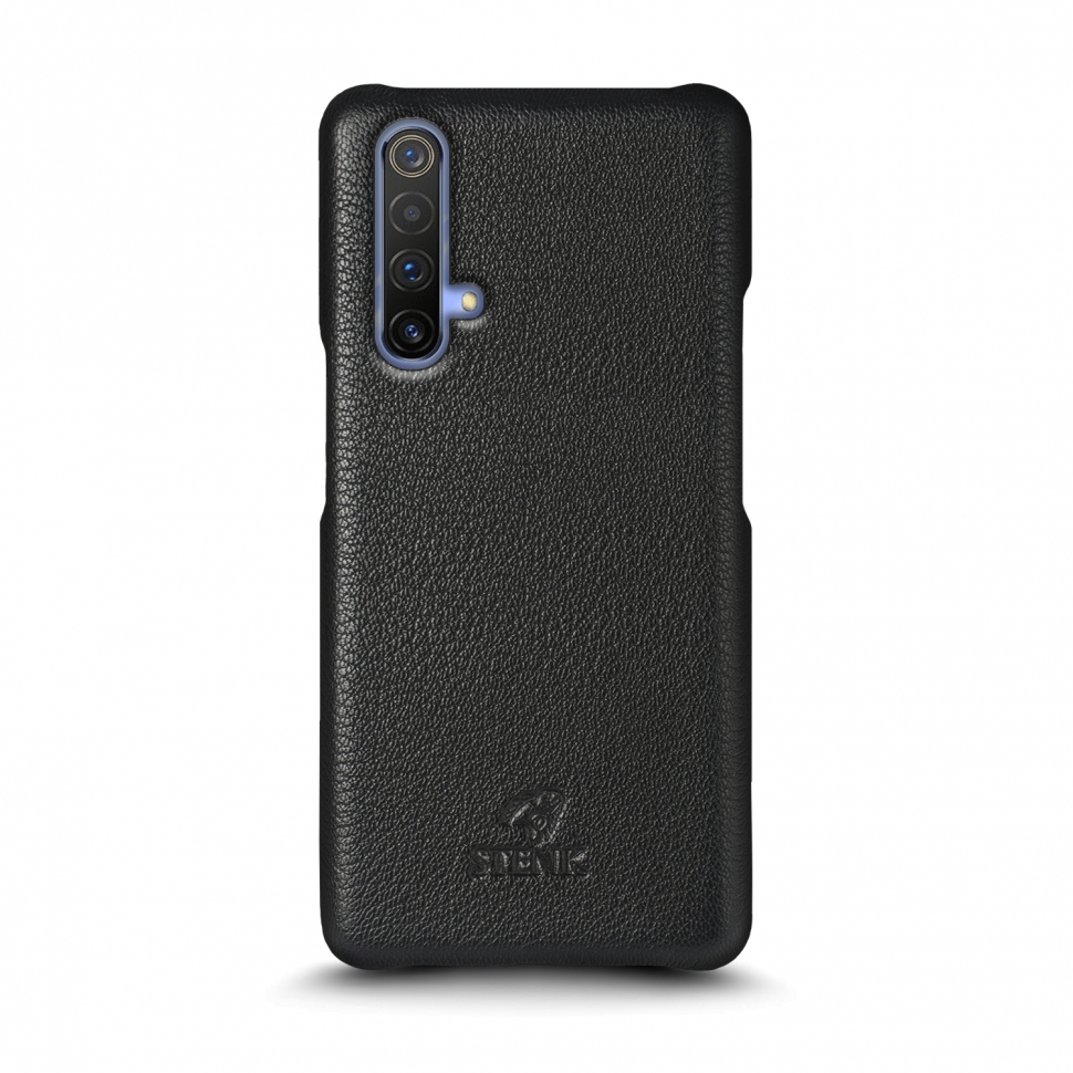 

Кожаная накладка Stenk Cover для Realme X50 5G Чёрная