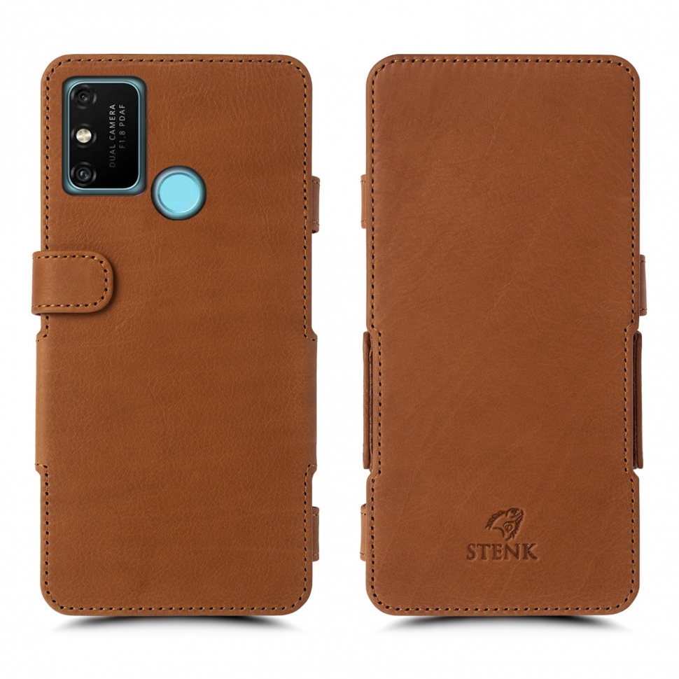 

Чехол книжка Stenk Prime для Huawei Honor Play 9A Camel