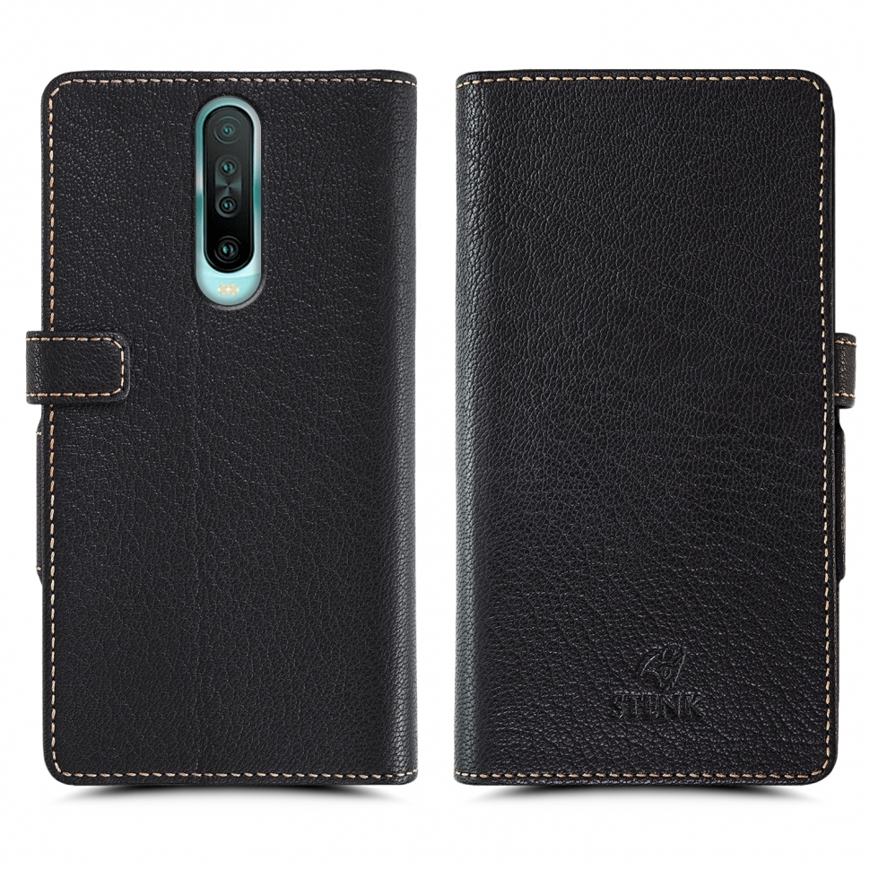 

Чехол книжка Stenk Wallet для Xiaomi Redmi K30 5G Черный