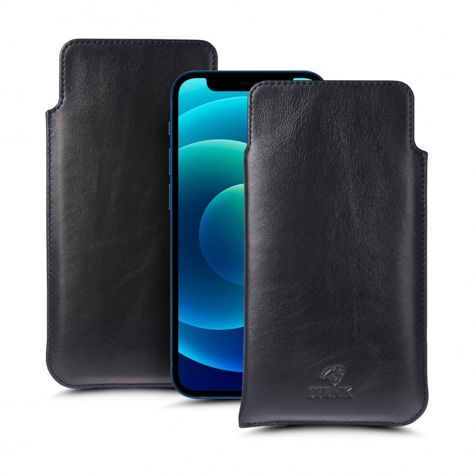 

Футляр Stenk Elegance для Apple iPhone 12 mini Чёрный