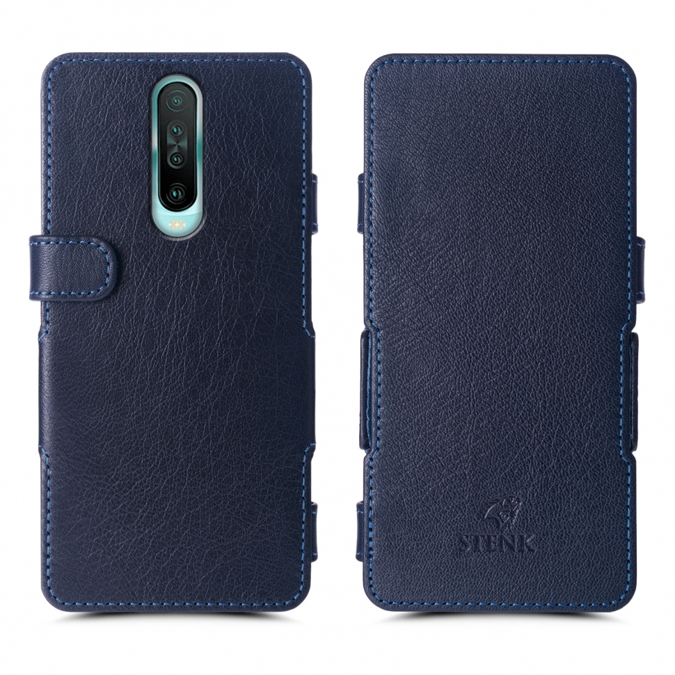 

Чехол книжка Stenk Prime для Xiaomi Redmi K30 5G Синий