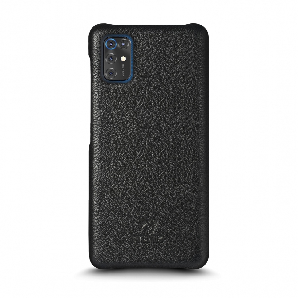 

Кожаная накладка Stenk Cover для ZTE Blade V2020 Smart Чёрная