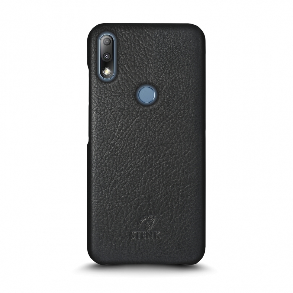 

Кожаная накладка Stenk Cover для ASUS ZenFone Max Plus (M2) ZB634KL Чёрная