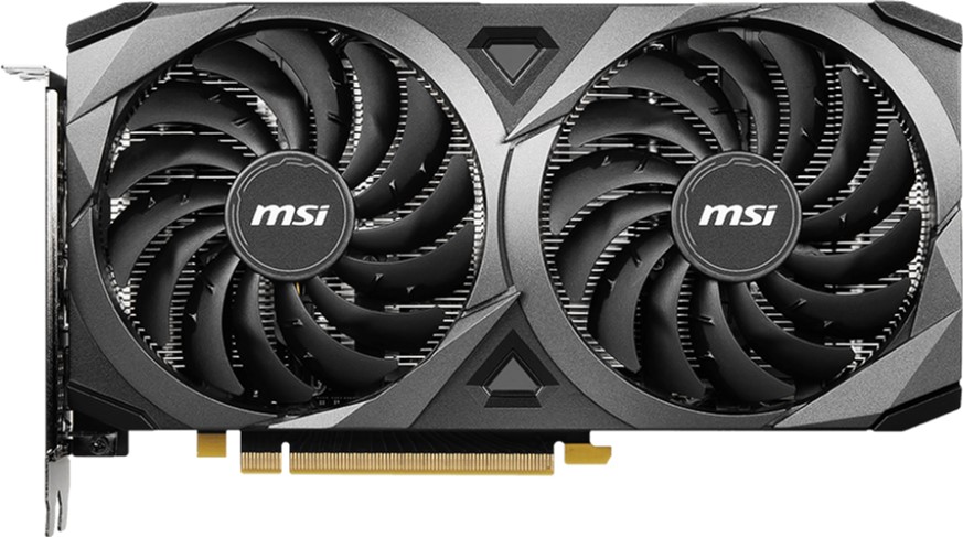 

MSI PCI-Ex GeForce RTX 3060 Ventus 2X 12G 12GB GDDR6 (192bit) (1777/15000) (HDMI, 3 x DisplayPort) (RTX 3060 VENTUS 2X 12G)