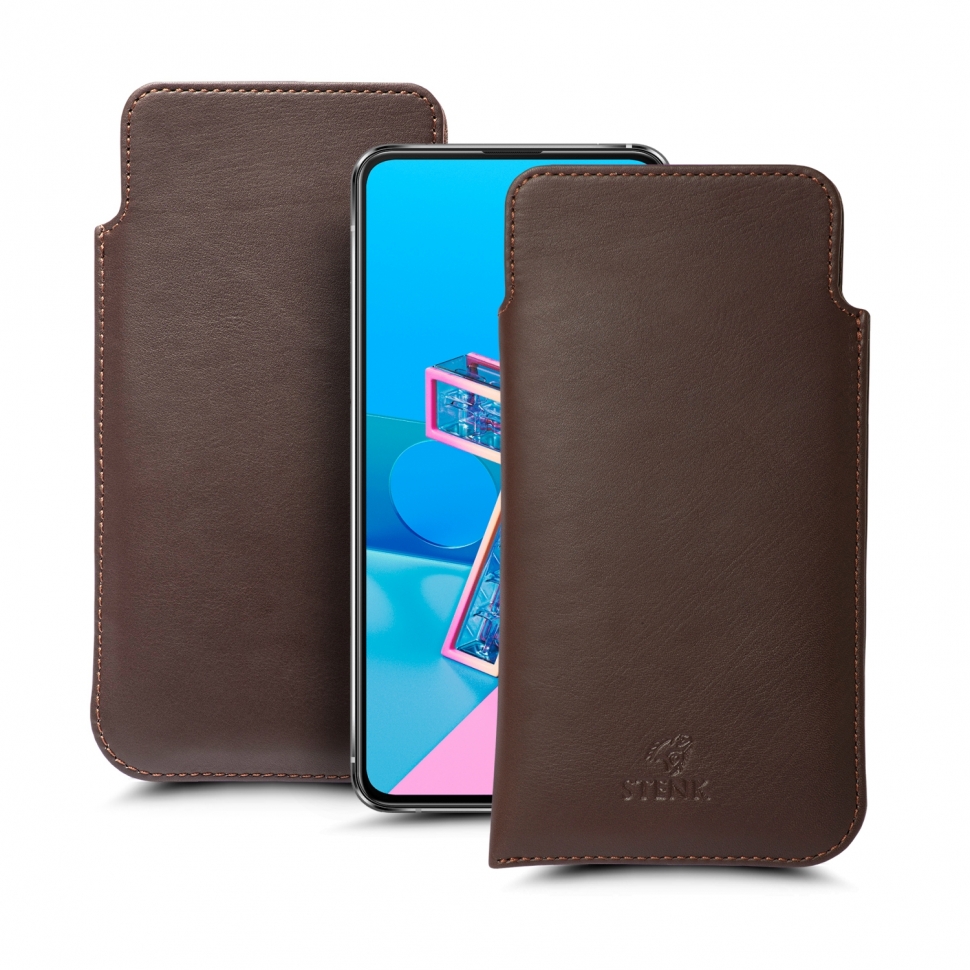 

Футляр Stenk Elegance для ASUS Zenfone 7 Коричневый