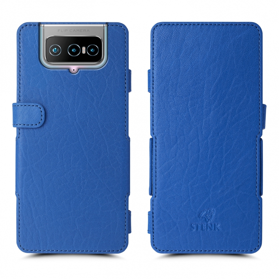 

Чехол книжка Stenk Prime для ASUS Zenfone 7 Pro Ярко-синий