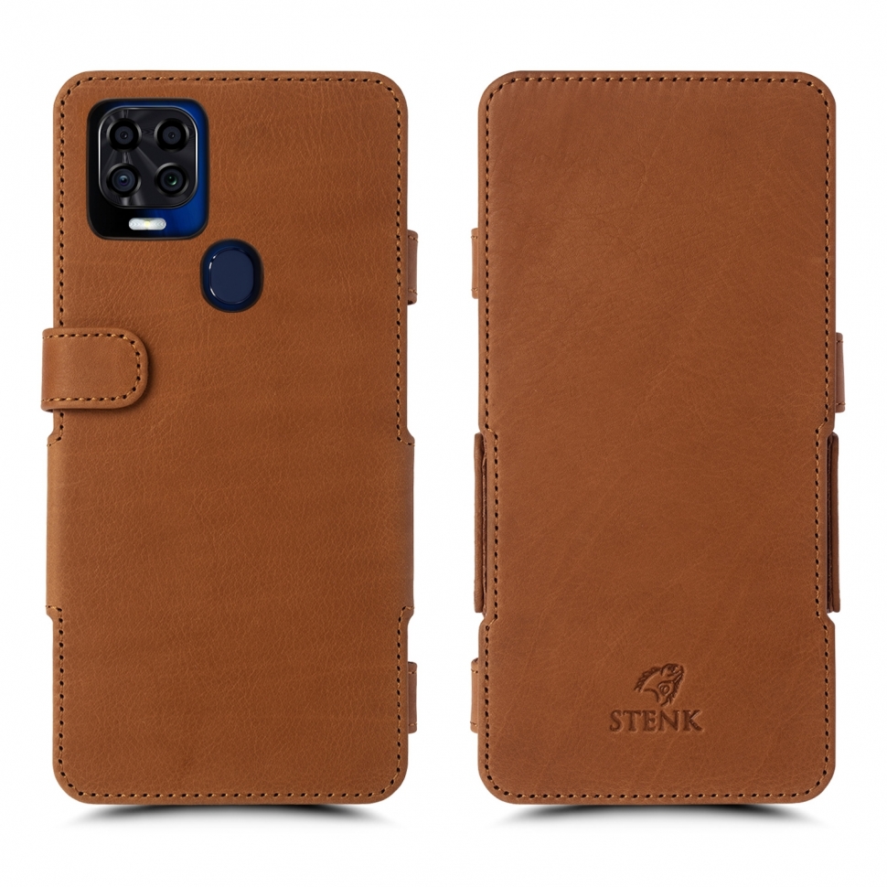 

Чехол книжка Stenk Prime для ZTE Blade V2020 Camel