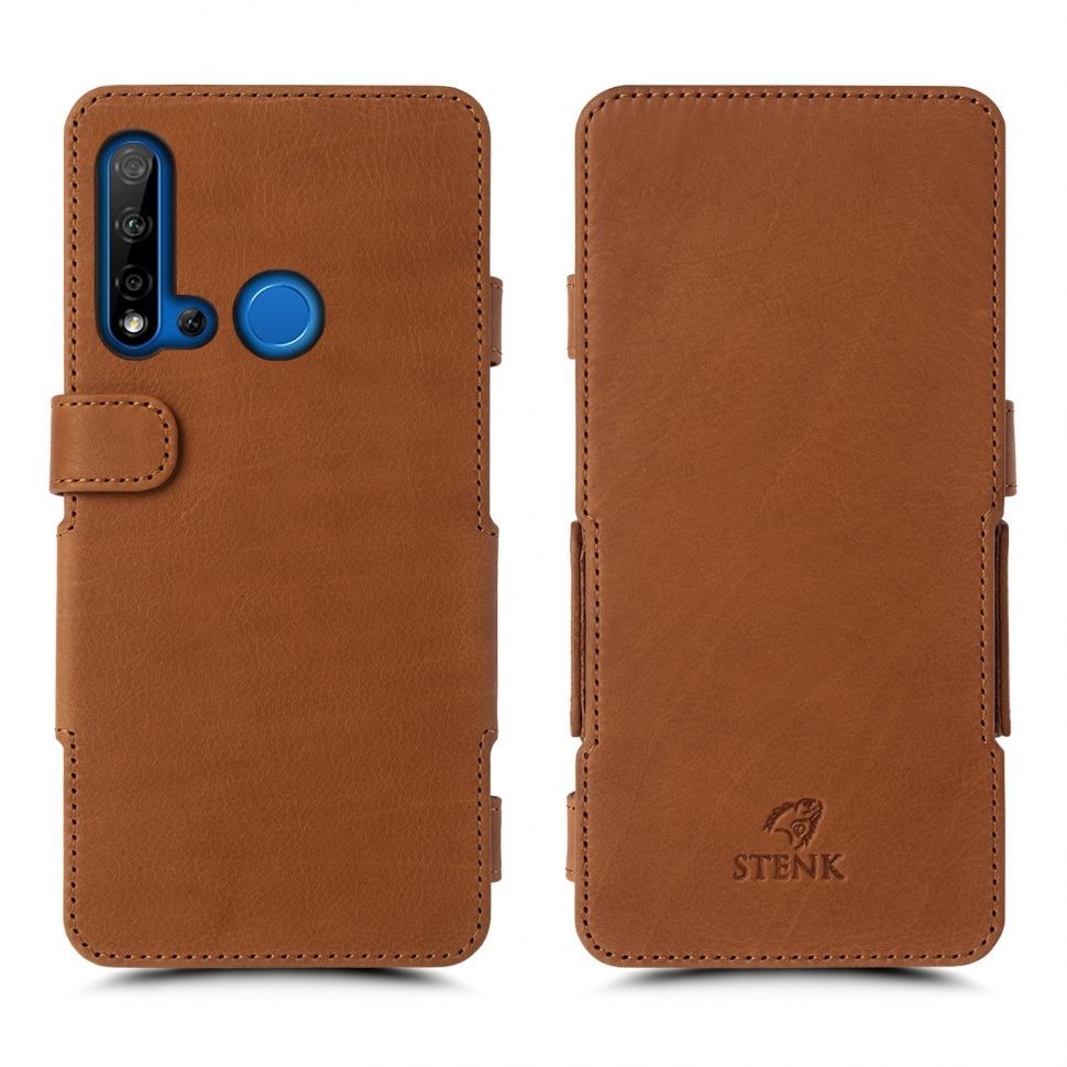 

Чехол книжка Stenk Prime для Huawei Nova 5i Camel