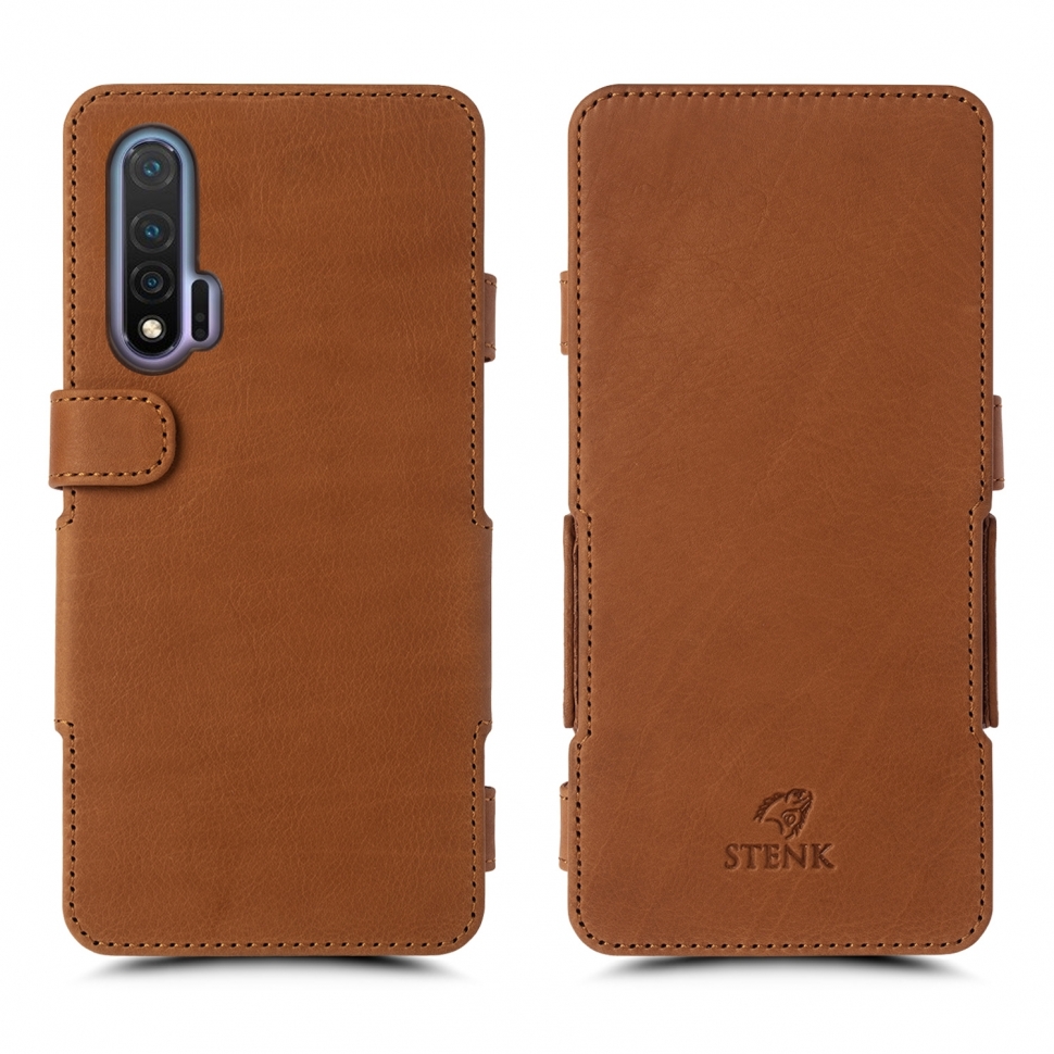 

Чехол книжка Stenk Prime для Huawei Nova 6 Camel