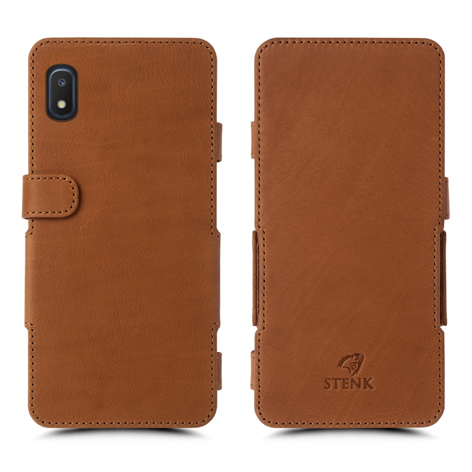 

Чехол книжка Stenk Prime для Samsung Galaxy A10e Camel