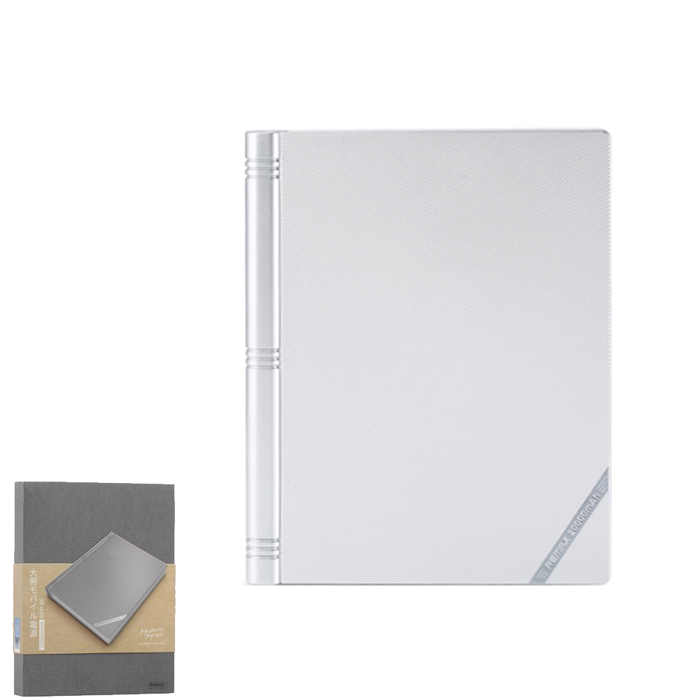 

Портативное зарядное устройство (Power Bank) REMAX Power Bank Jumbook Series RPP-86 20000 mAh Silver