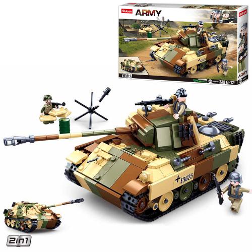 

Конструктор SLUBAN M38-B0859 Танк Пантера / Ягдпантера