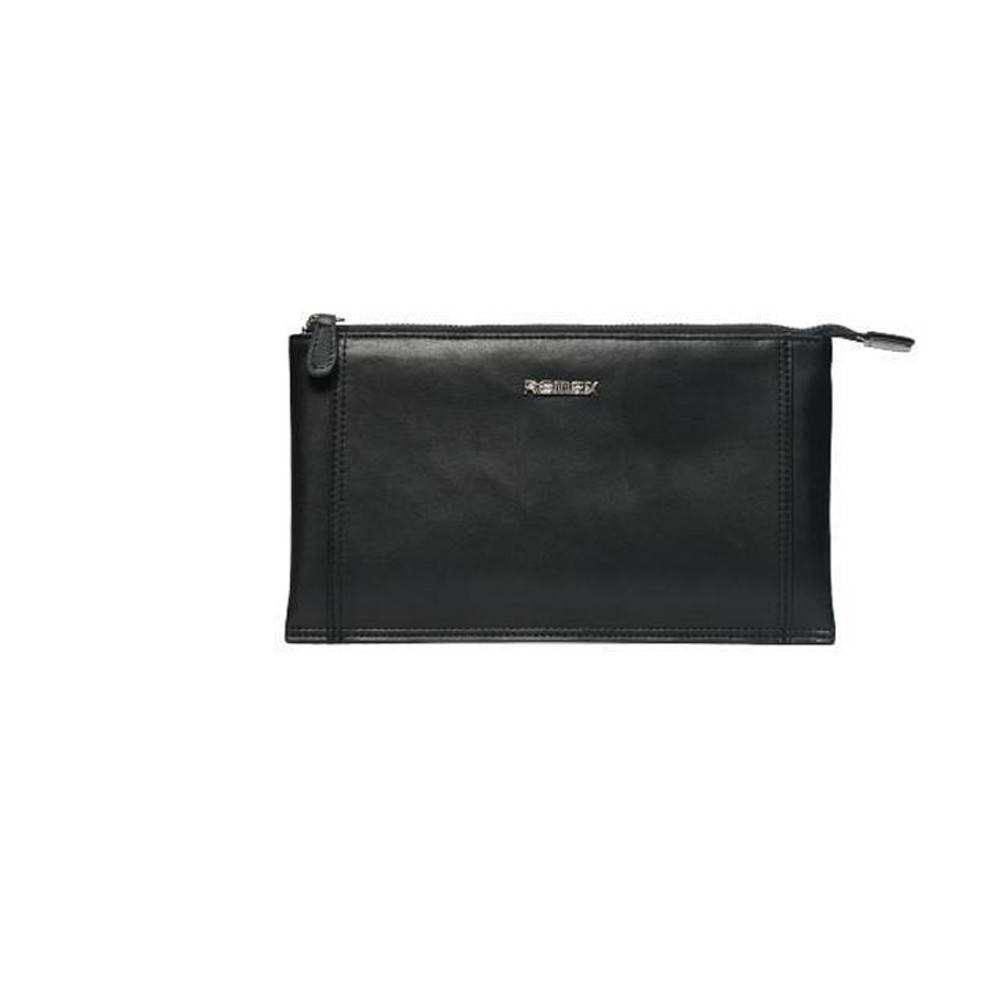 

Кошельок Remax Glossy Leather Bag Black