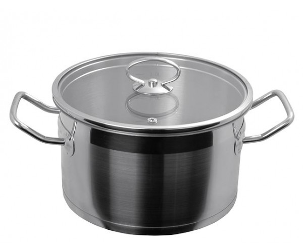 

Кастрюля с крышкой 24 см 6,5 л Vinzer Universum 89064 из нержавеющей стали