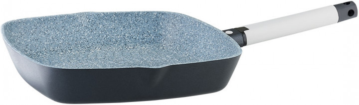 

Сковорода-гриль 28 см Vinzer Greblon Compact Induction Line 89514 без крышки, сьемная ручка