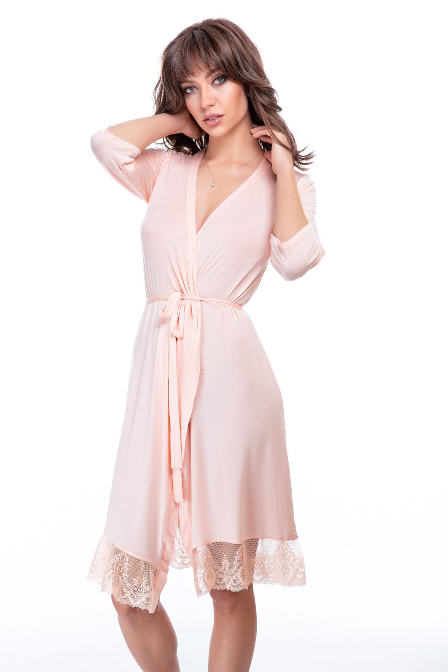

Халат Effetto () Персик (Light peach, Халат Effetto 48(XL) Персик (Light peach)