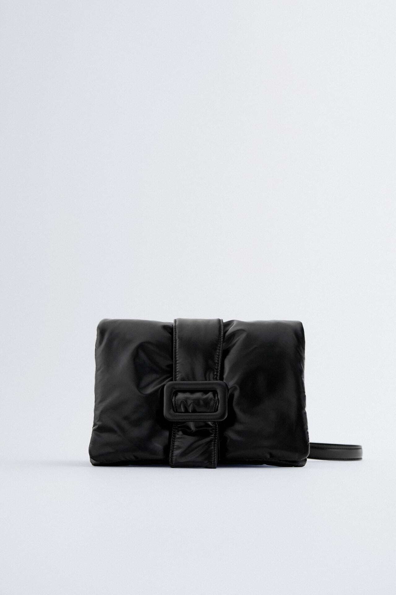 

Сумка з декоративною пряжкою Zara ZG01 Чорна (P-6910806230637)