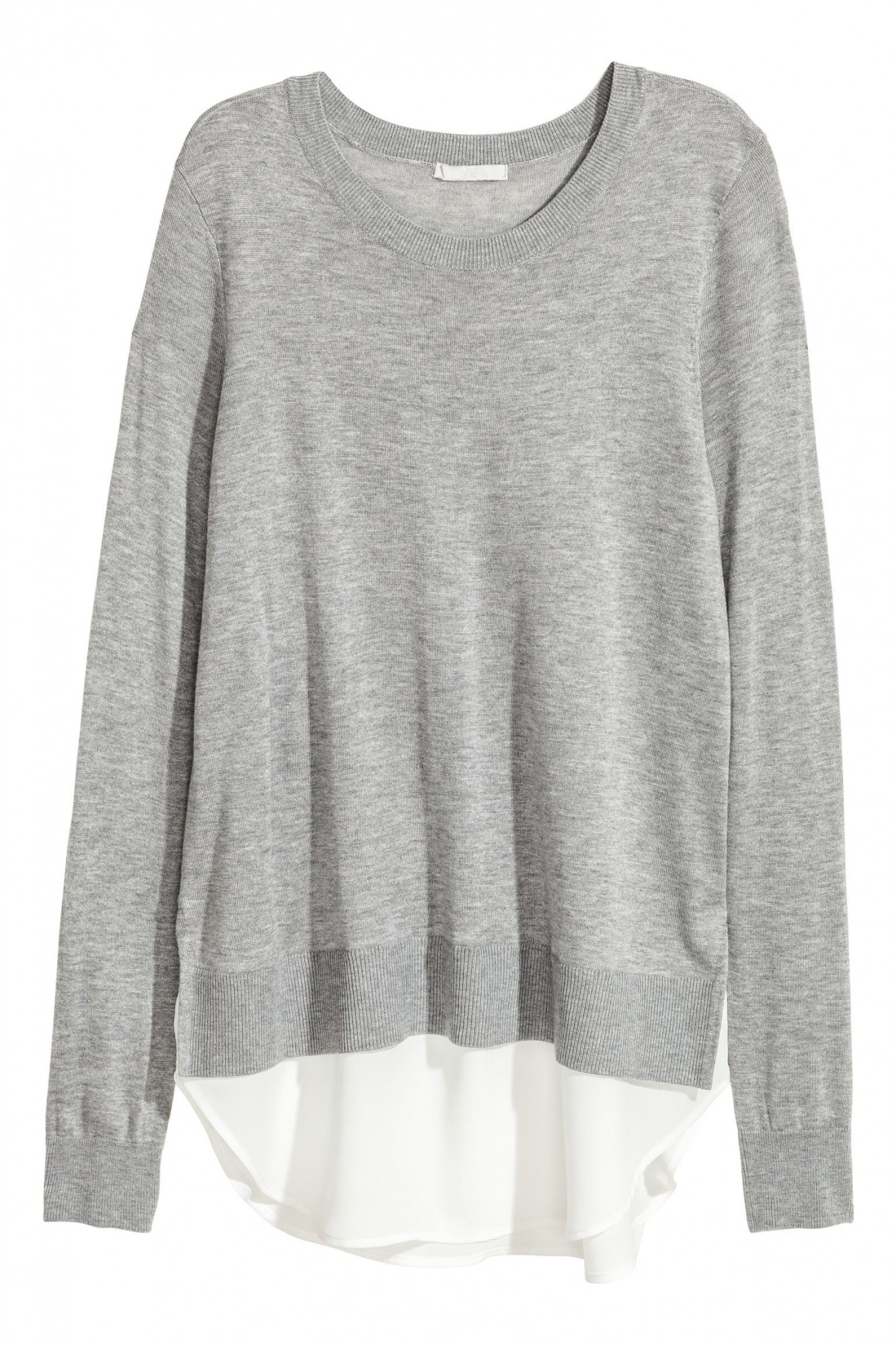 

Джемпер H&M XS серый меланж 5152436RP12