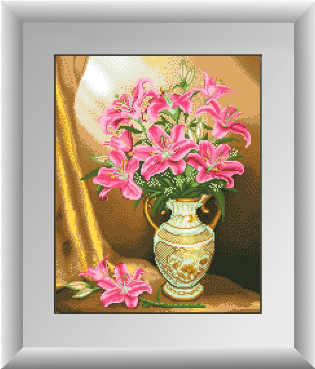 

Алмазная мозаика Букет лилий Dream Art 30260 40x50см 23 цветов, квадр.стразы, полная зашивка. Набор алмазной вышивки
