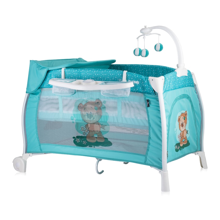 

Манеж I`LOUNGE 2L ROCKER green cute bear Bertoni/Lorelli BMK75259