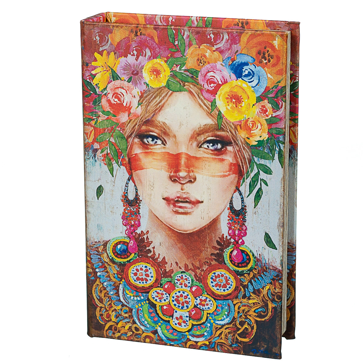 

Сейф-книга Girl in flowers 26х17х5 см Veronese AL78328