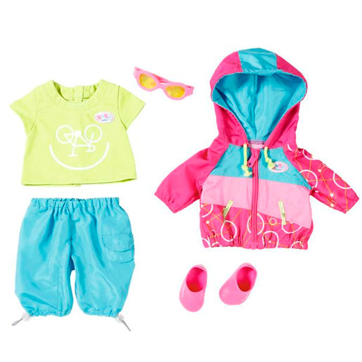 

Одежда для куклы Baby Born костюм для велопрогулки Zapf Creation IR30947