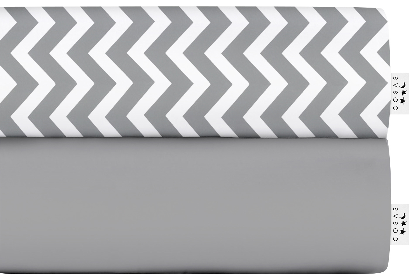 

Набор простыней Cosas Set Sheet Grey Zig Grey 220х240 2 шт