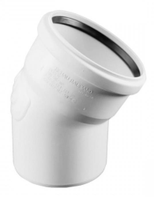 

Отвод канализационный Rehau Raupiano Plus, 110-45°