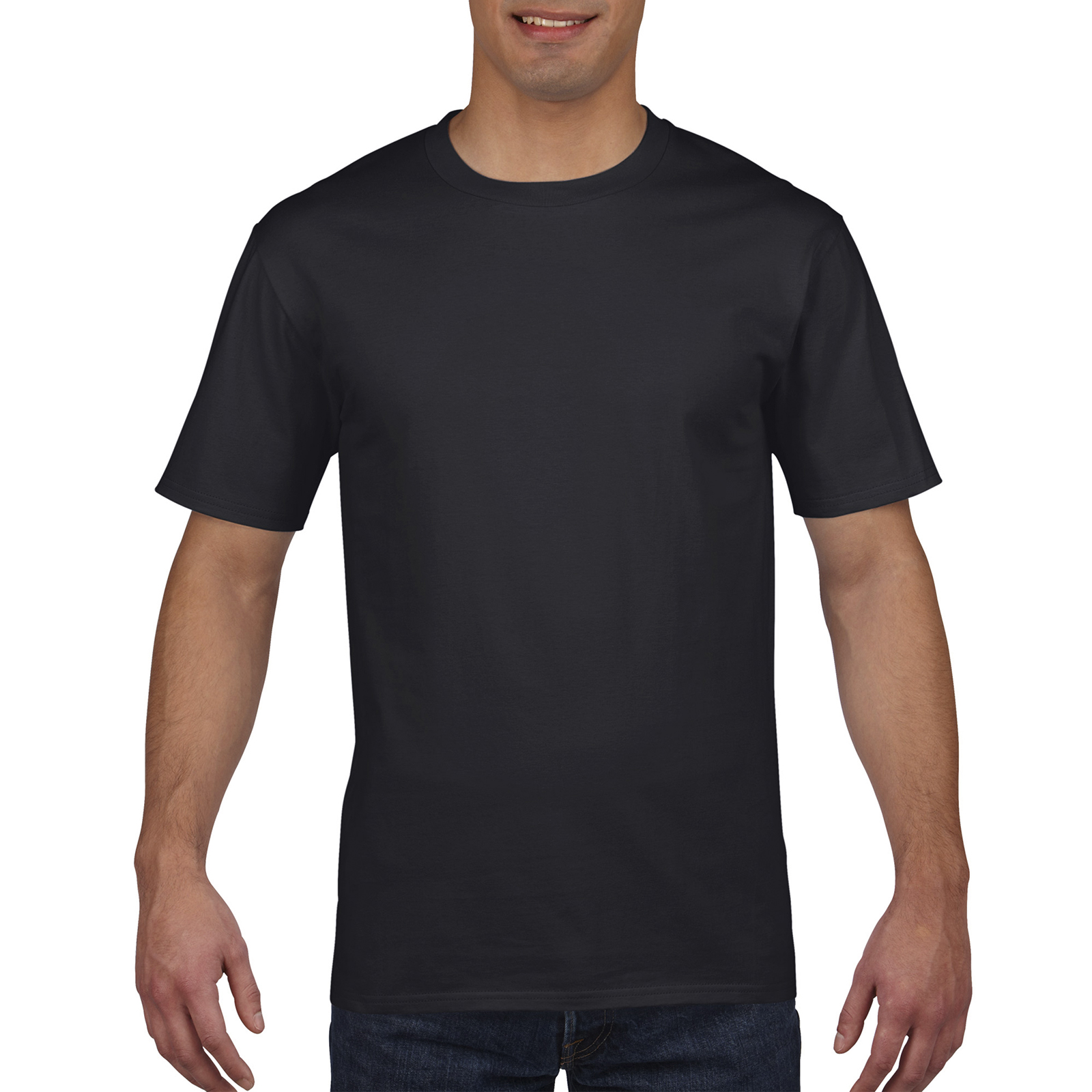 

Футболка Premium Cotton чорна 100% бавовна ТМ Gildan, Футболка Premium Cotton чорна 100% бавовна ТМ Gildan M