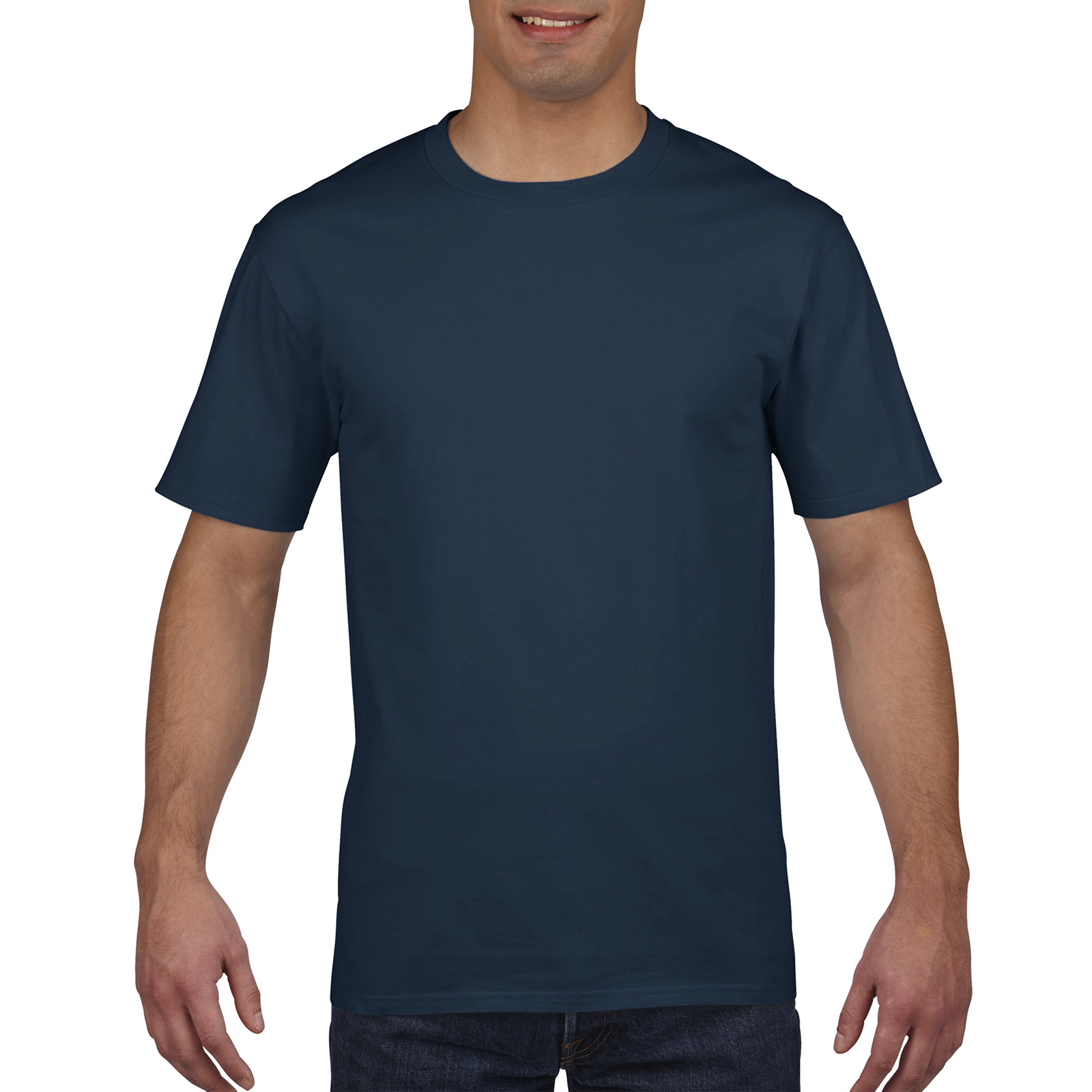 

Футболка Premium Cotton темно-синя 100% бавовна ТМ Gildan, Футболка Premium Cotton темно-синя 100% бавовна ТМ Gildan S