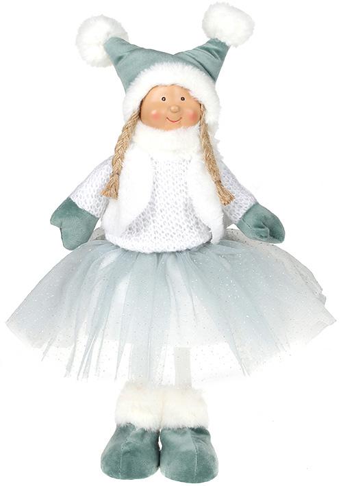 

Мягкая игрушка Девочка в юбочке Mint 20х12х38 см Bona DP42572