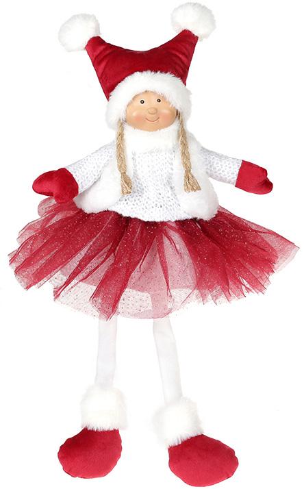 

Мягкая игрушка Девочка в юбочке Bordo 20х12х43 см, сидячая Bona DP42575