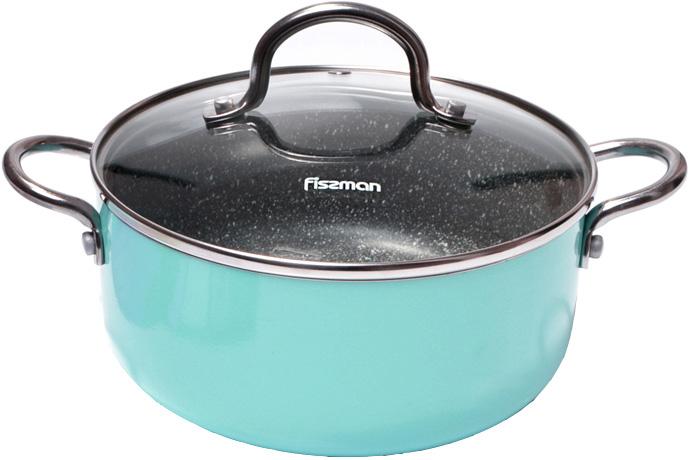 

Кастрюля Mini Chef Blue 1.8л с антипригарным покрытием Fissman DP36578