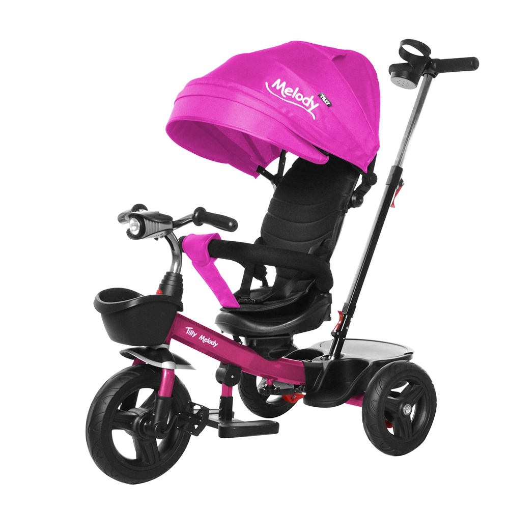 

Велосипед триколісний TILLY Melody T-385 Малиновий / 1 /