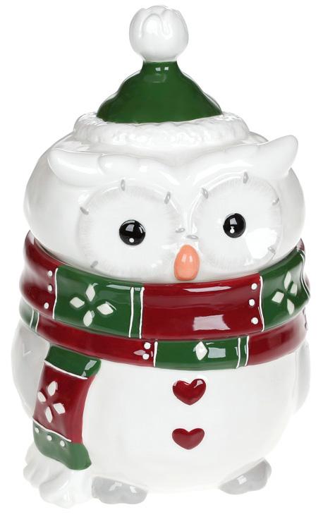 

Банка керамическая Совушкин Уют 1100мл, яркий шарфик Bona DP37899