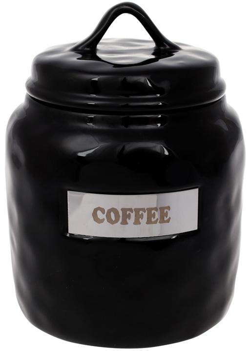 

Банка фарфор Necollie Coffee 1500мл, черная Bona DP77586