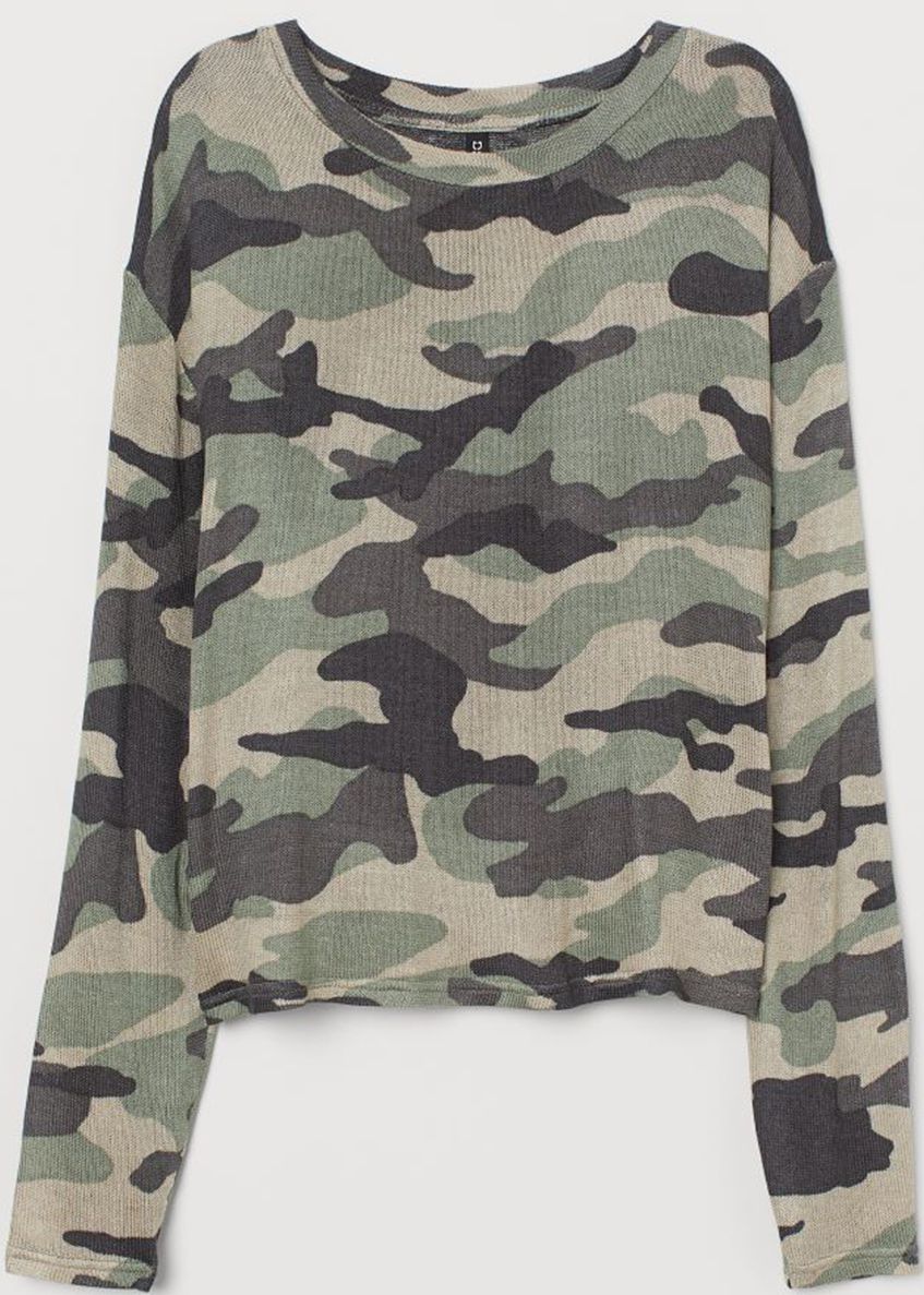 

Джемпер H&M KK7583590 XS Хаки