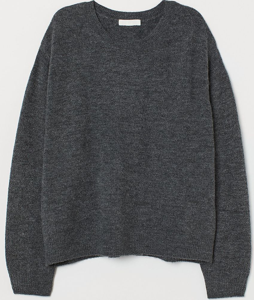 

Джемпер H&M KK6932420 XS Темно-серый