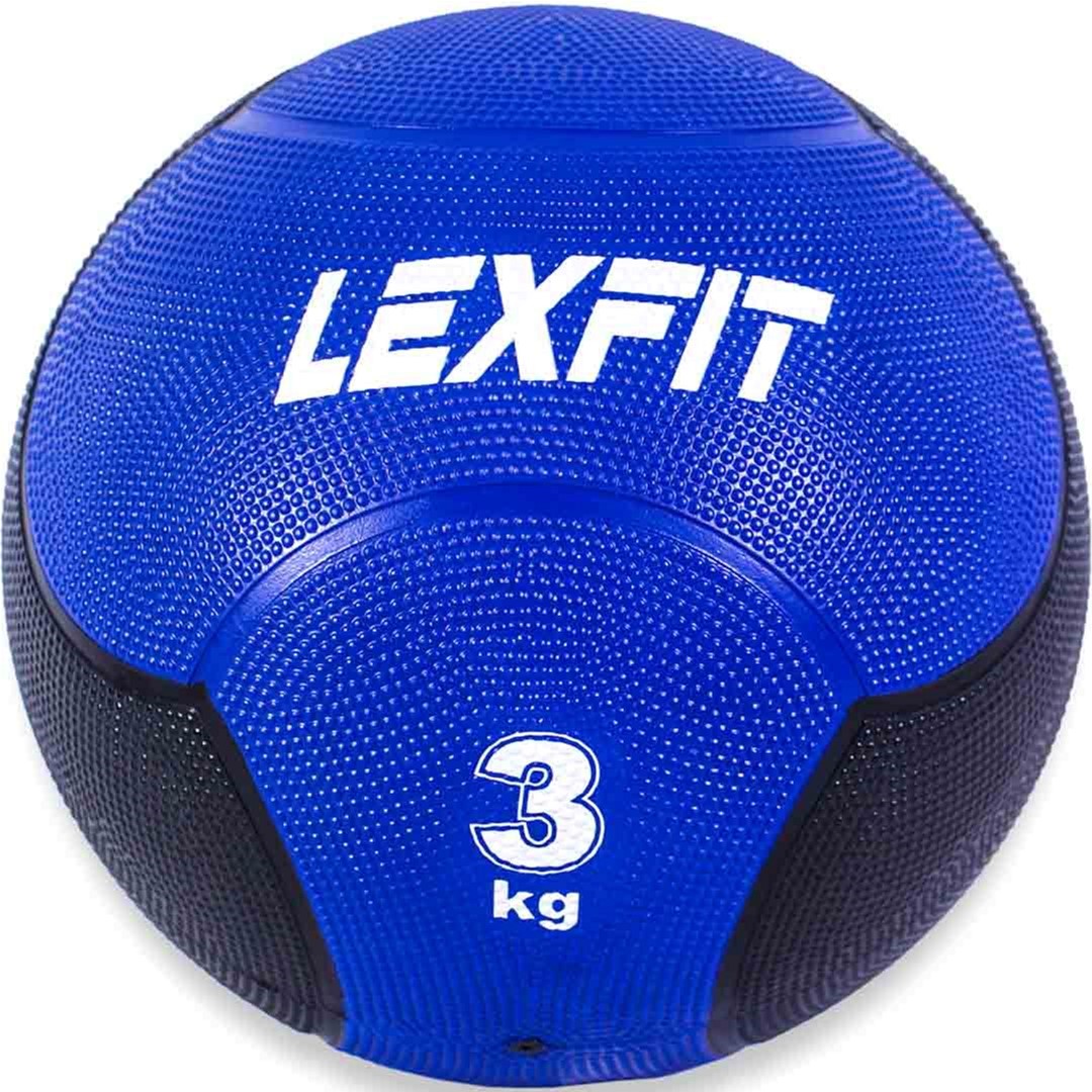 

Медбол USA Style LEXFIT d 23 см Синий (LMB-8002-3)