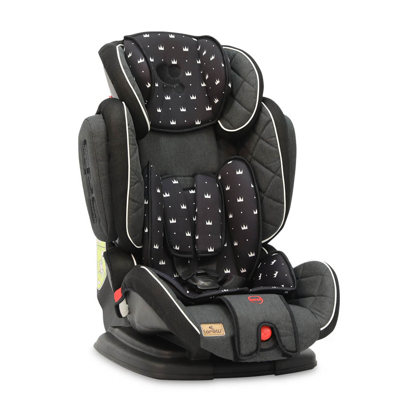 

Автокресло MAGIC PREMIUM 9-36кг black crowns Bertoni/Lorelli BMK76429