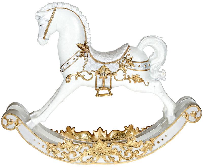 

Статуэтка Лошадка-качалка White-Gold 59х12.7х47.6см Bona DP69118